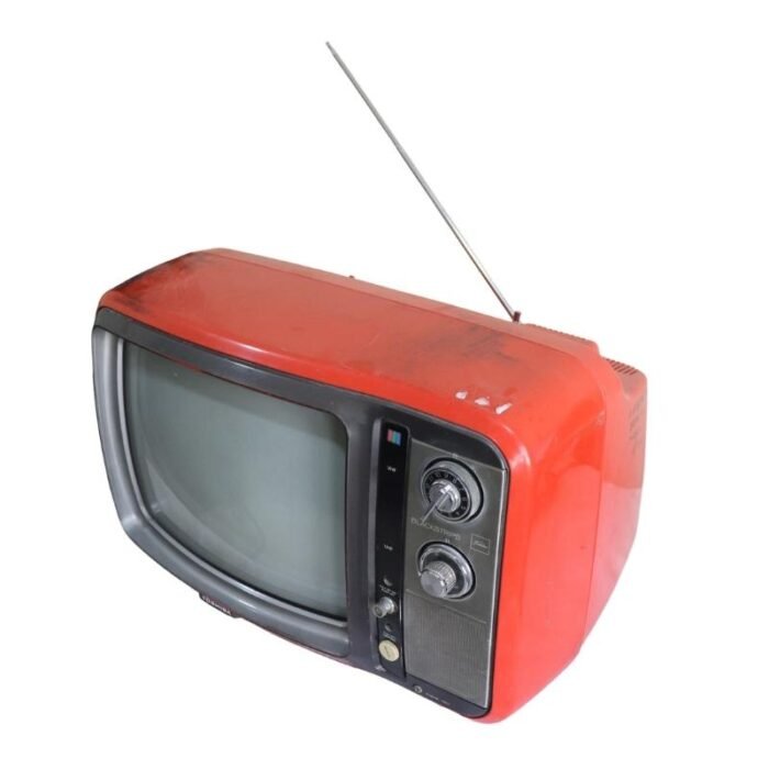 ⁦TOSHIBA BLACK & WHITE TV RED⁩ - الصورة ⁦3⁩