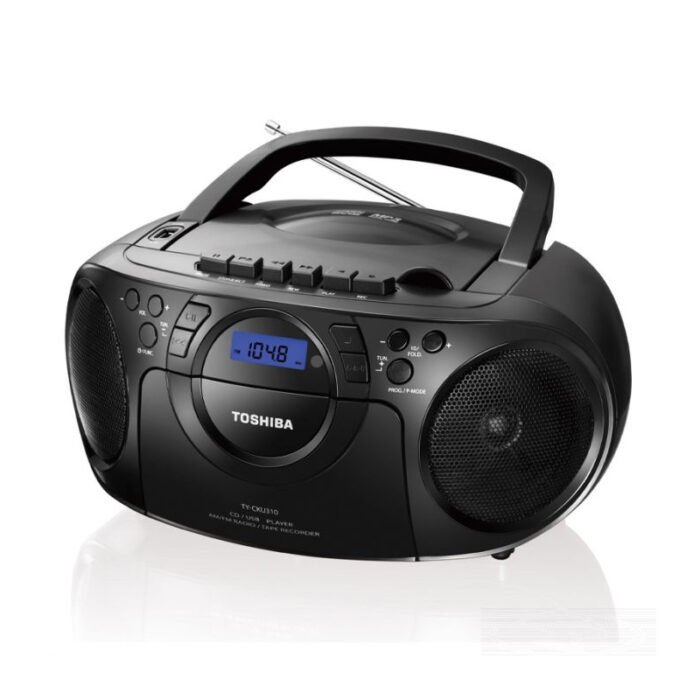 ⁦TOSHIBA TY-CKU310 CD/USB Cassette Recorder⁩ - الصورة ⁦1⁩