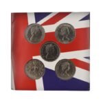 The Five crown collection british coins