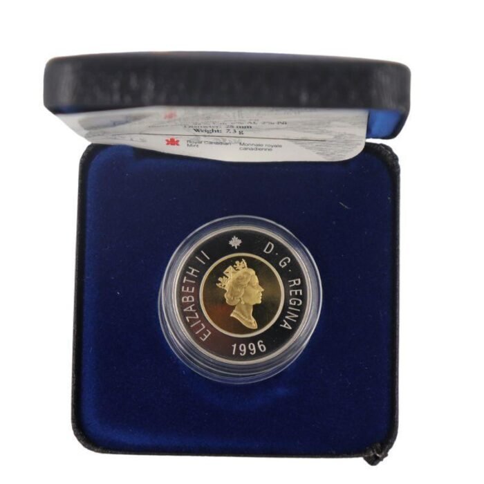 ⁦The proof 2$ 1996 Elizabith coin⁩ - الصورة ⁦3⁩