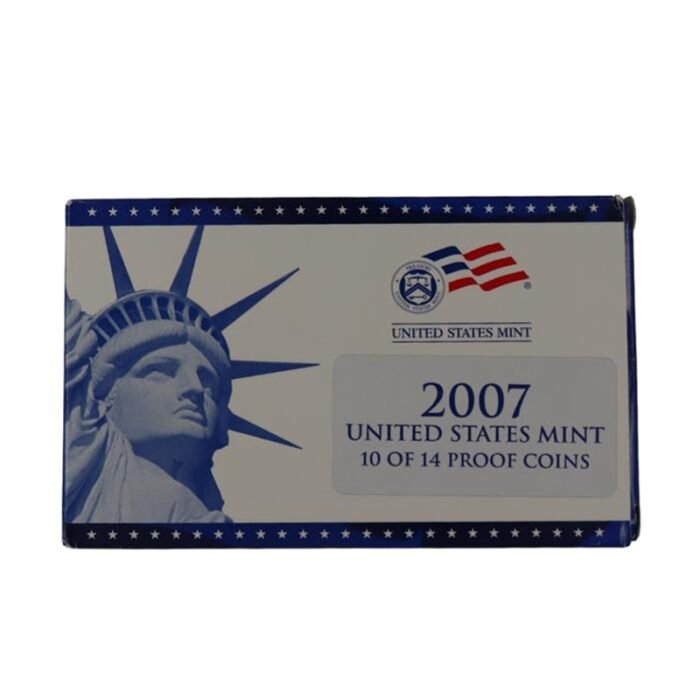 ⁦US MINT PROOF SET 2007 Coins 1Pc.⁩ - الصورة ⁦2⁩