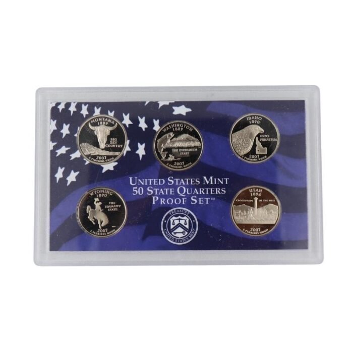 ⁦US MINT PROOF SET 2007 Coins 1Pc.⁩ - الصورة ⁦6⁩