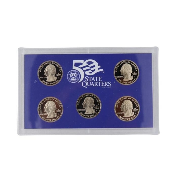 ⁦US MINT PROOF SET 2007 Coins 1Pc.⁩ - الصورة ⁦7⁩