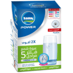 عبوة شمع فلتر تانك باور الـ5 مراحل بريميوم - 6 شمعات