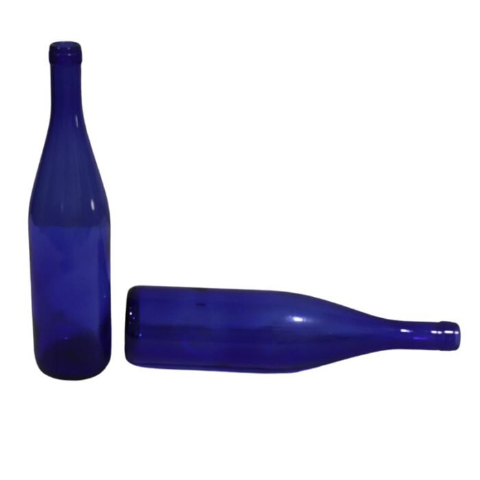 ⁦Vintage Blue Colour Empty Bottle⁩ - الصورة ⁦2⁩