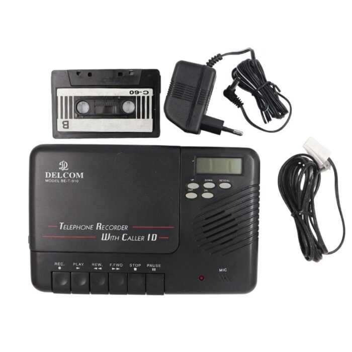 ⁦Vintage Delcom BET-910 Automatic Telephone Recorder⁩ - الصورة ⁦1⁩