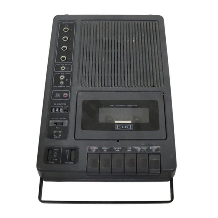 ⁦Vintage Eiki 3279A Tape Player/Recorder Portable Cassette Player⁩ - الصورة ⁦1⁩