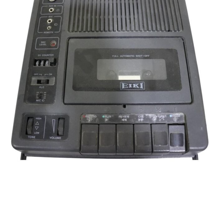⁦Vintage Eiki 3279A Tape Player/Recorder Portable Cassette Player⁩ - الصورة ⁦3⁩