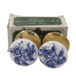 Vintage Gainsborough Floral Interior Door Knob - الصورة 2