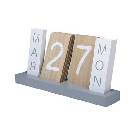 wooden desk calendars