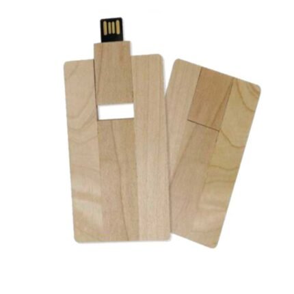 Wooden Card Flash Meomry