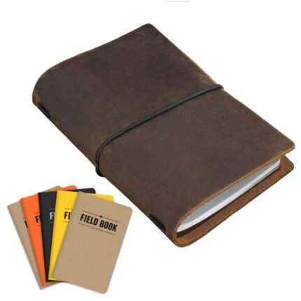 Premium Customized Natural Leather Notebook