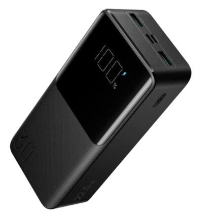 Plastic powerbank with digital screen