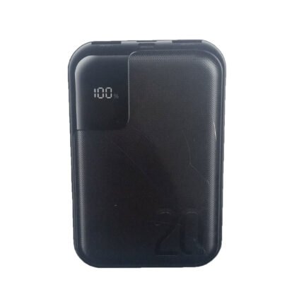 Plastic powerbank with digital screen
