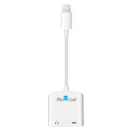 ProCoat Lightning to Lightning & 3.5 Audio Adapter LT01 Pro