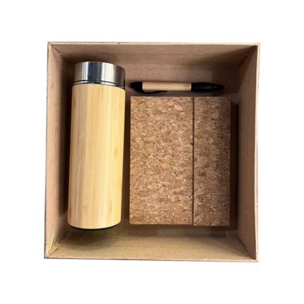 Eco set 3 items- cork notebook