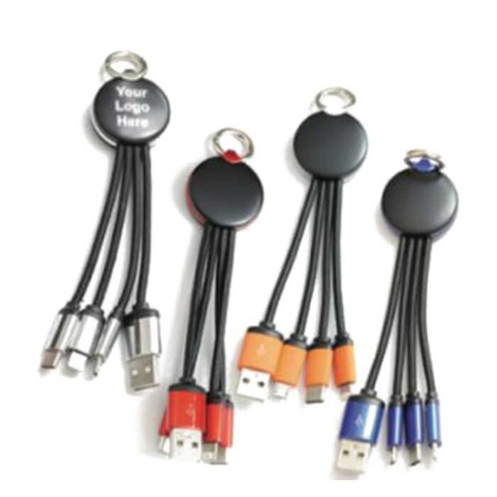 ⁦3 in 1 lightining cable⁩ - الصورة ⁦1⁩