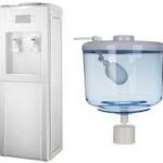 قارورة مبرد مياه مع عوامة متصلة بفلتر المياه