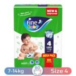 فاين بيبي حفاضات أطفال - مقاس 4