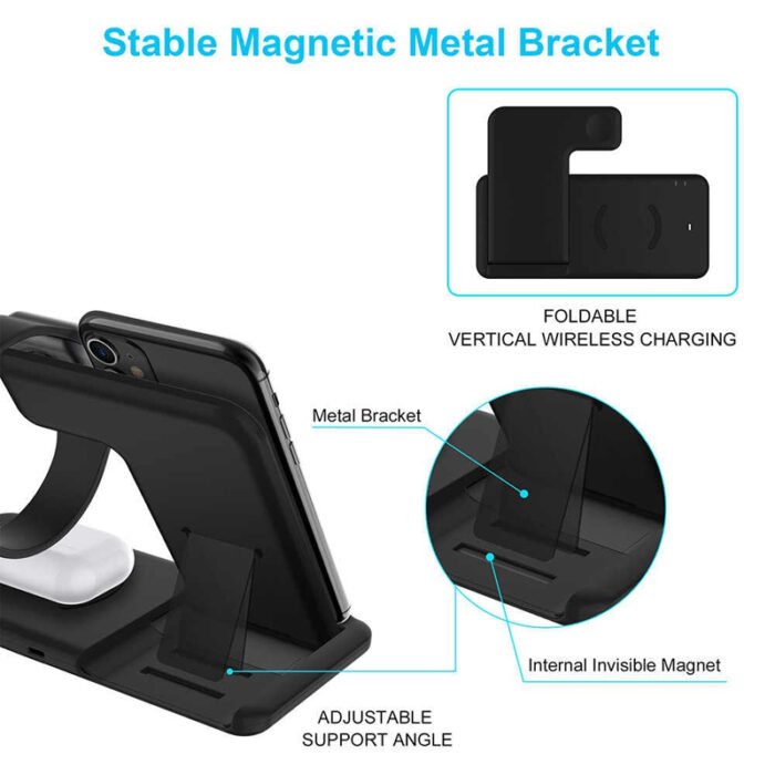 ⁦ABK Q20 Dual Charging STAND⁩ - الصورة ⁦3⁩