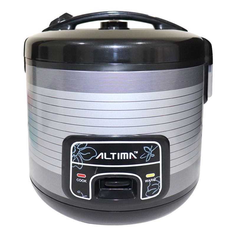⁦ALTIMA RICE COOKER 2.2 LTR STEEL ALT 835⁩ - الصورة ⁦1⁩