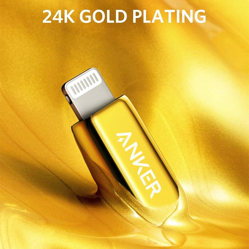 ANKER POWER LINE+ III USB-C TO LIGHTNING GOLDEN AGE USB CABLE