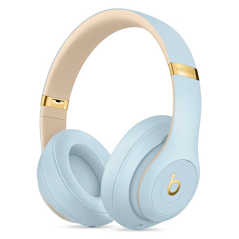 BEATS MTU02 STUDIO 3 WIRELESS HEADPHONE CRYSTEL BLUE
