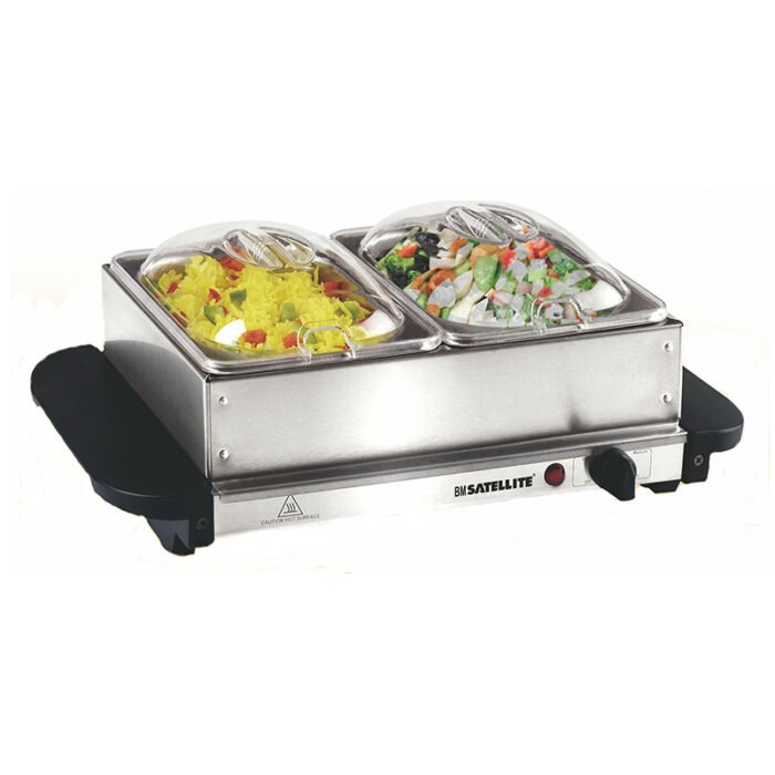 ⁦BM SATELLITE 2 PAN BUFFER SERVER FOOD WARMER BM 117⁩ - الصورة ⁦1⁩