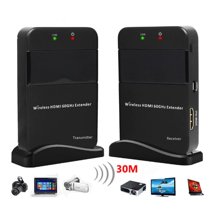 ⁦CLE HDMI 4K OVER WIRELESS 60G EXTENDER⁩ - الصورة ⁦1⁩