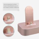 Coteetc 2 IN 1 LIGHTNING/IPHONE /AIRPODS CHARGING Dock - الصورة 3