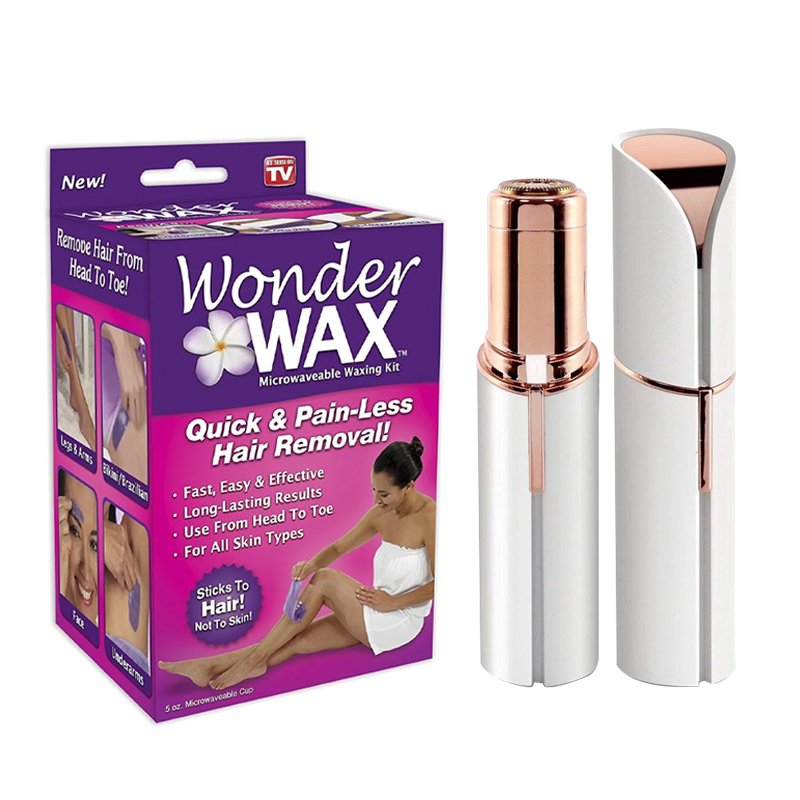 ⁦FLAWLESS CE 22904 HAIR REMOVER WITH WONDER WAX HAIR KIT⁩ - الصورة ⁦1⁩