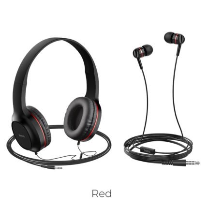 HOCO W24 Head Phone+Earphones