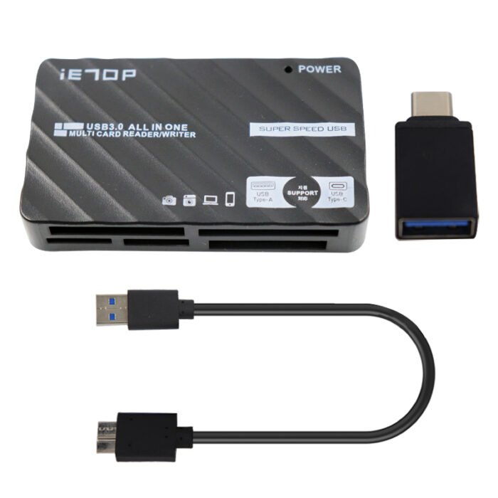 ⁦IELOP TC 307 USB 3.0 ALL IN ONE CARD READER⁩ - الصورة ⁦1⁩