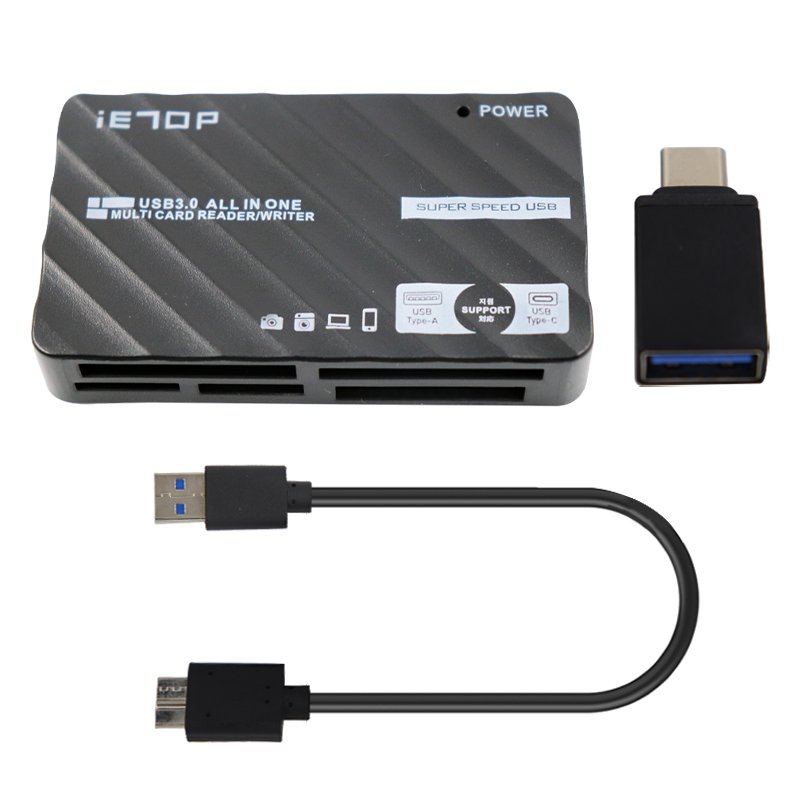 products-ielop_tc_307_usb_3.0_all_in_one_card_reader.jpg IELOP TC 307 USB 3.0 ALL IN ONE CARD READER - الصورة 1