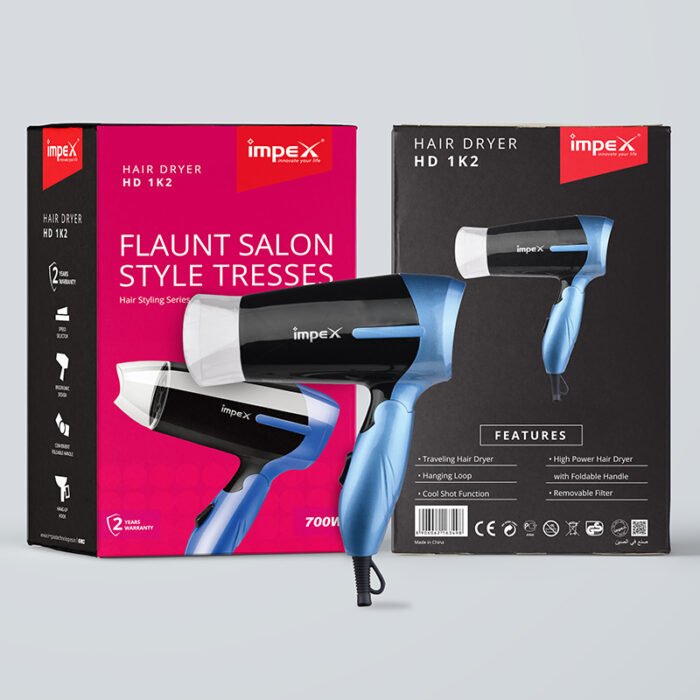 ⁦Impex HD 1K2 HAIR DRYER⁩ - الصورة ⁦1⁩