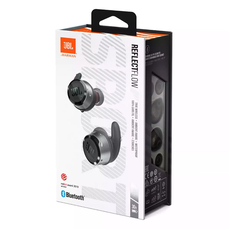 ⁦JBL Reflect Flow Bluetooth Wireless Earbuds⁩ - الصورة ⁦1⁩