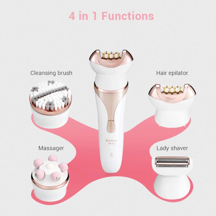 ⁦KEMEI KM 296 MULTI FUNCTIONAL BEAUTY KIT⁩ - الصورة ⁦2⁩