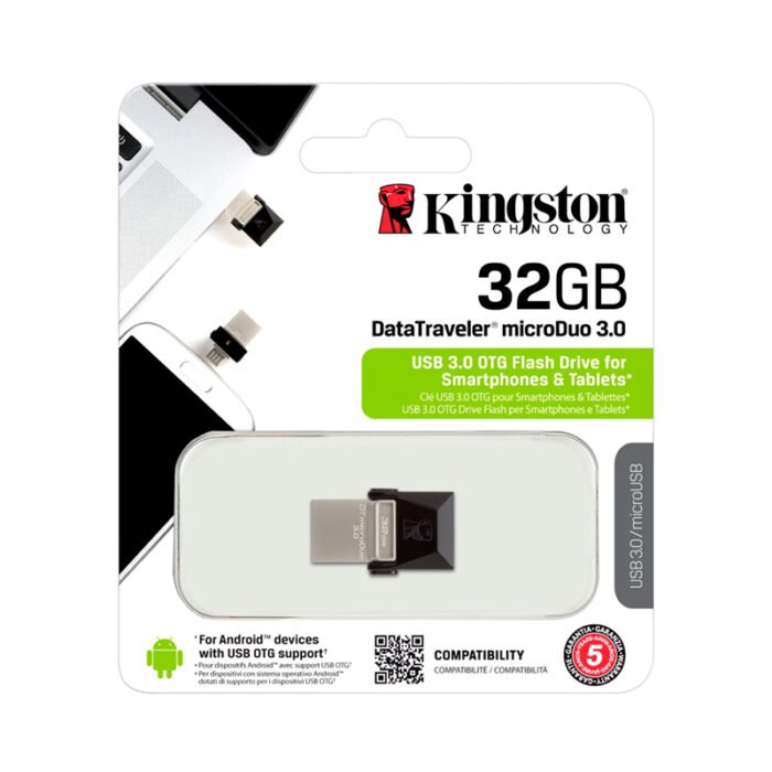 ⁦KINGSTON FLASH DRIVE 32 GB⁩ - الصورة ⁦1⁩