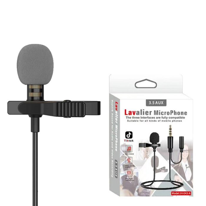 ⁦Lavalier Jh 043 3.5mm Aux Microphone⁩ - الصورة ⁦1⁩
