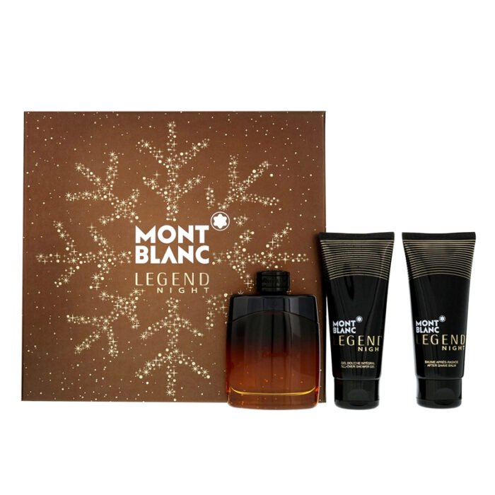 ⁦MONT BLANC LEGEND NIGHT GIFTSET 100ML EDT⁩ - الصورة ⁦1⁩