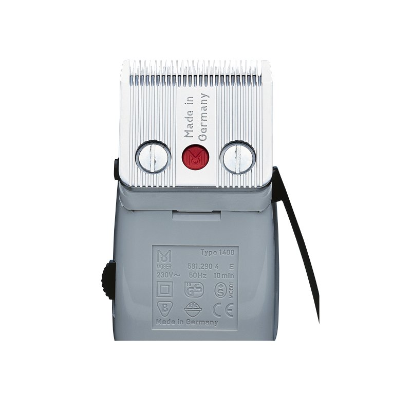 MOSER HAIR CLIPPER GREY RED 1400 0081