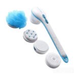 NEW SPIN SPA BODY BRUSH WITH 5 ATTACHMENTS