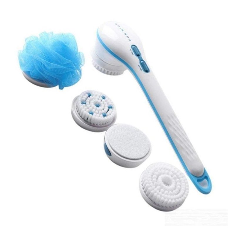 ⁦NEW SPIN SPA BODY BRUSH WITH 5 ATTACHMENTS⁩ - الصورة ⁦1⁩