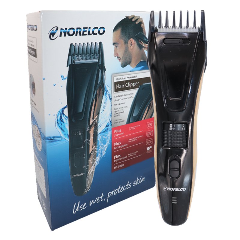 products-norelco_hc_5350_hair_clipper.jpg NORELCO HC 5350 HAIR CLIPPER - الصورة 1