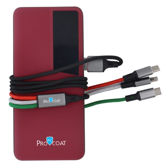 ⁦ProCoat 3 In 1 USB Charging Cable⁩ - الصورة ⁦2⁩