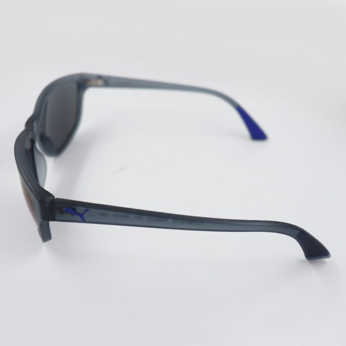 ⁦PUMA FOUNDATION V2 PU0011S 004 58 GRAY BLUE SUNGLASS⁩ - الصورة ⁦3⁩
