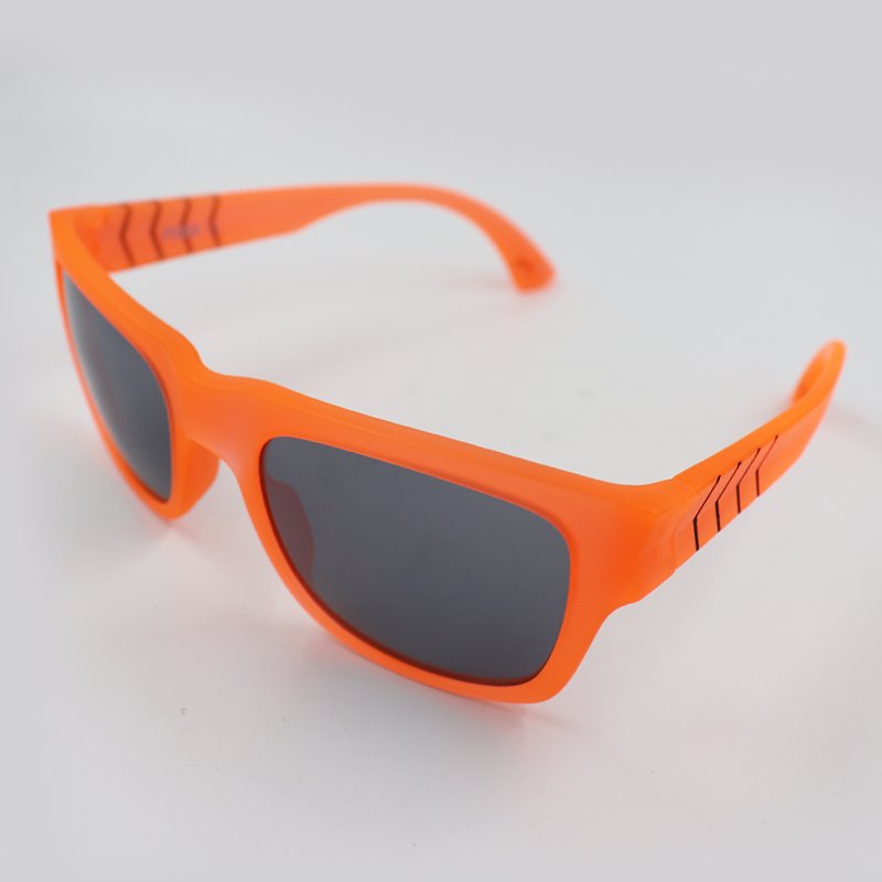 ⁦PUMA IGNITE 600 PU0038S 003 53 ORANGE SUNGLASS⁩ - الصورة ⁦3⁩