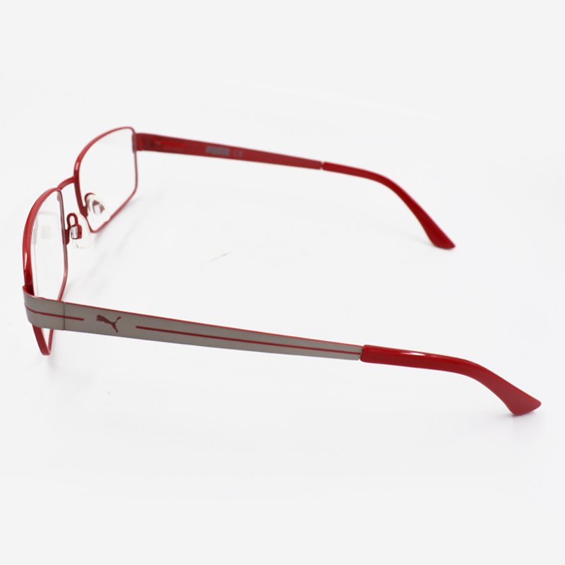 ⁦PUMA PE00140 006 56 SILVER RED FRAME⁩ - الصورة ⁦3⁩
