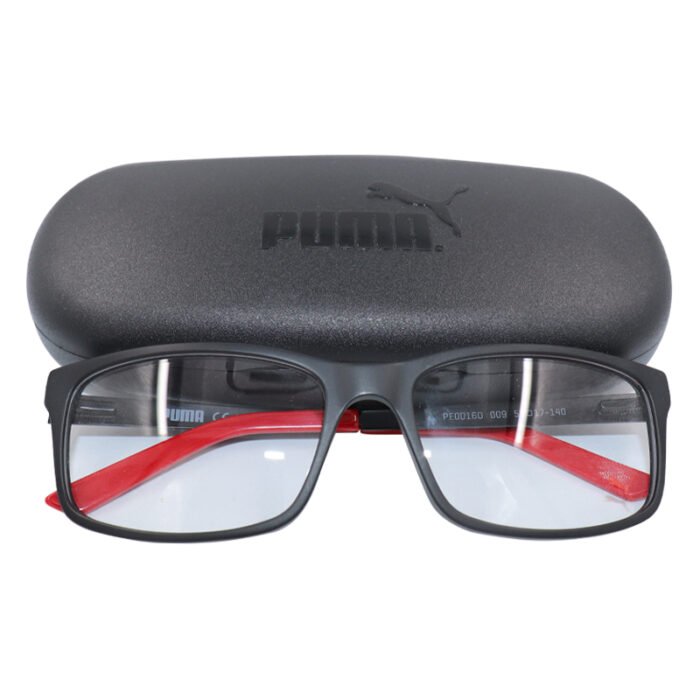 ⁦PUMA PE00160 009 56 BLACK RED FRAME⁩ - الصورة ⁦1⁩