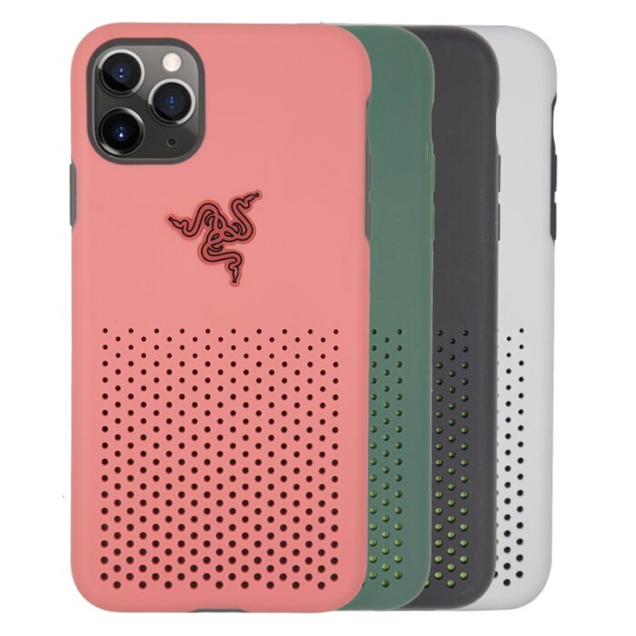 ⁦RAZER APPLE IPHONE 11 PRO MAX DROP PROTECTION SILICON CASE⁩ - الصورة ⁦1⁩